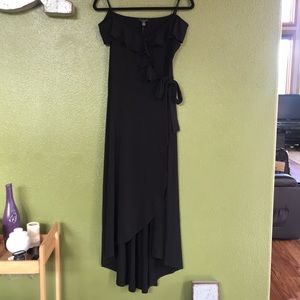 Limited Wrap High Low Dress